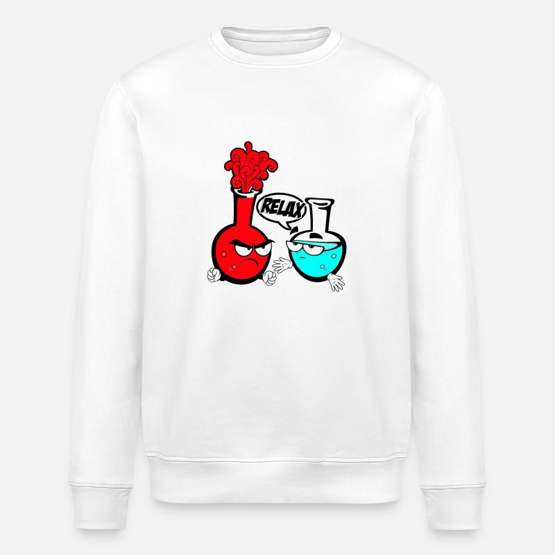 Chemie - Stanley/Stella Unisex Bio-Sweatshirt ROLLER - Weiß