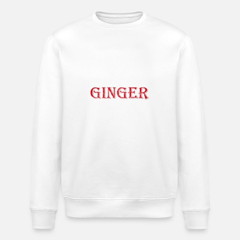 Ginger - Sweat bio ROLLER Stanley/Stella Unisexe - blanc