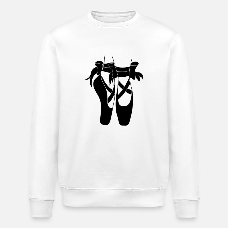 danse classique - Sweat bio ROLLER Stanley/Stella Unisexe - blanc