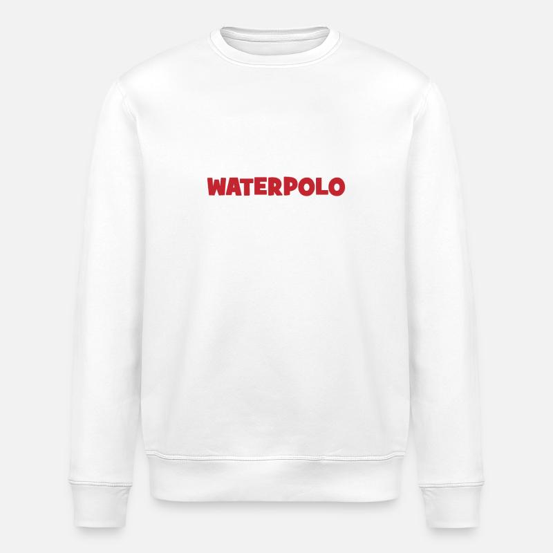 Water-polo - Sweat bio ROLLER Stanley/Stella Unisexe - blanc