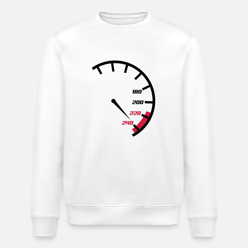 tacho - Sweat bio ROLLER Stanley/Stella Unisexe - blanc