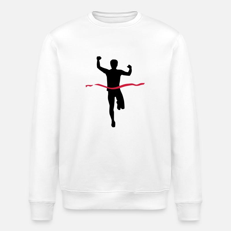 Courir - Sweat bio ROLLER Stanley/Stella Unisexe - blanc