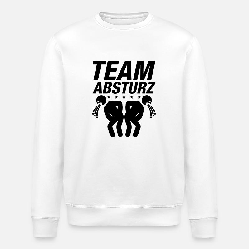 team_absturz_by1 - Stanley/Stella Unisex Bio-Sweatshirt ROLLER - Weiß