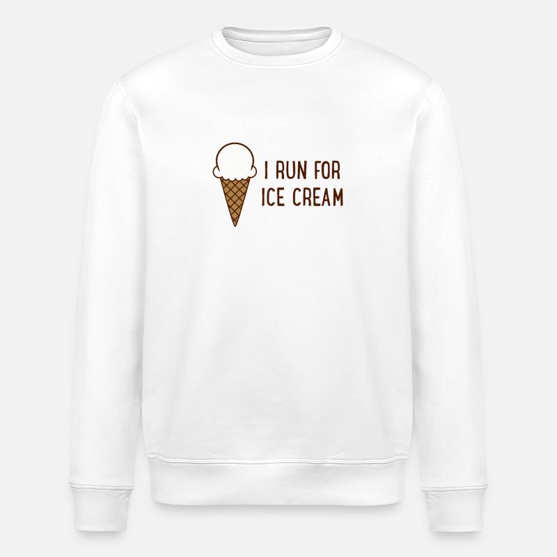 course - Sweat bio ROLLER Stanley/Stella Unisexe - blanc