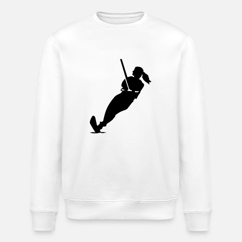 Wasserski - Stanley/Stella Unisex Bio-Sweatshirt ROLLER - Weiß