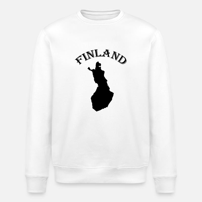 finland - Sweat bio ROLLER Stanley/Stella Unisexe - blanc