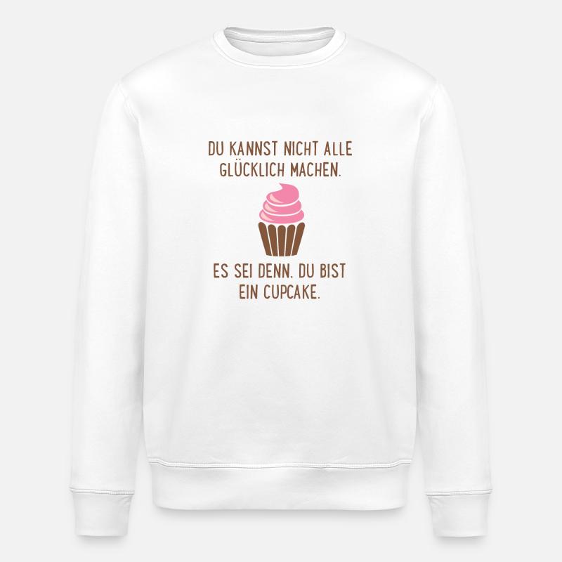 Cupcake - Stanley/Stella Unisex Bio-Sweatshirt ROLLER - Weiß