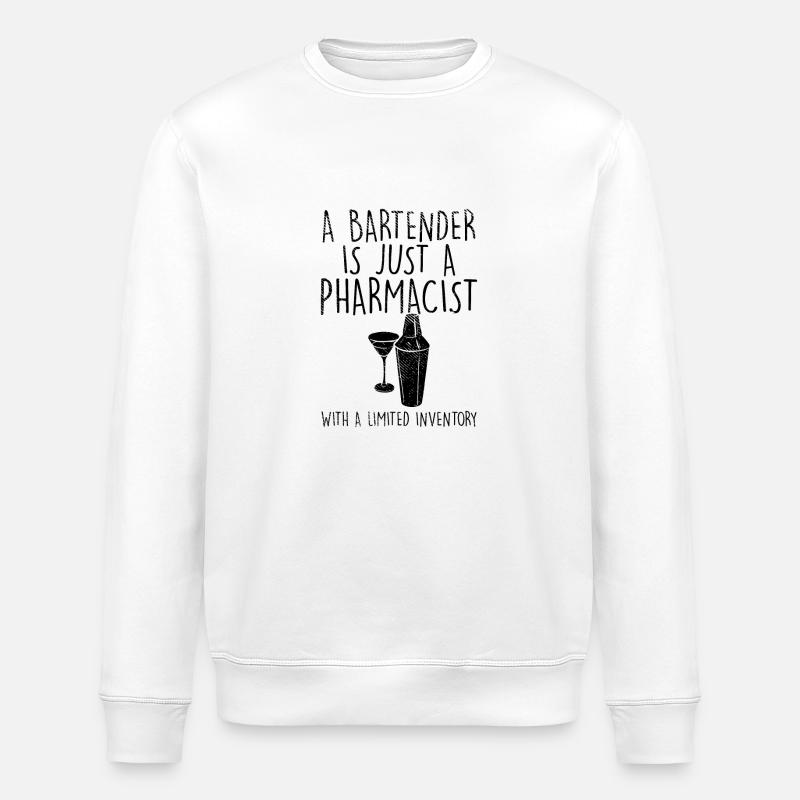 Barkeeper - Stanley/Stella Unisex Bio-Sweatshirt ROLLER - Weiß