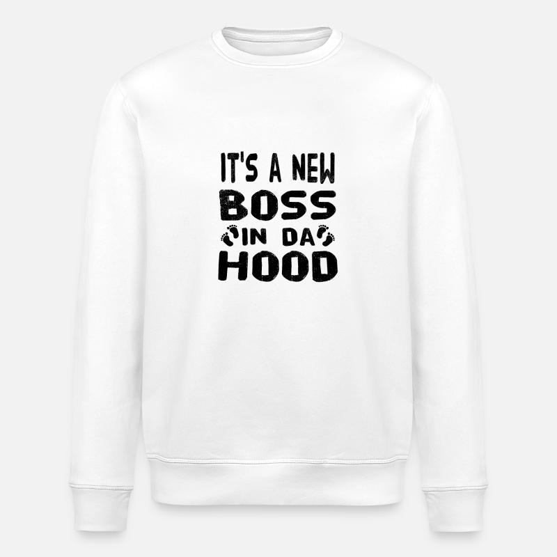 Bébé patron - Sweat bio ROLLER Stanley/Stella Unisexe - blanc