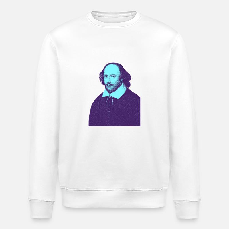William Shakespeare - Mon Théâtre - Sweat bio ROLLER Stanley/Stella Unisexe - blanc