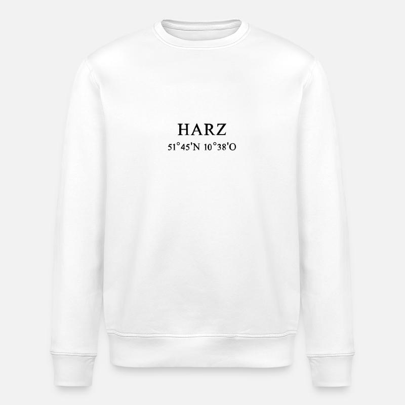 Resin coordinates - Stanley/Stella ROLLER Unisex Organic Sweatshirt - white