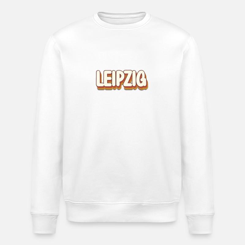 Leipzigerin Leipziger Leipzig - Stanley/Stella ROLLER Unisex Organic Sweatshirt - white