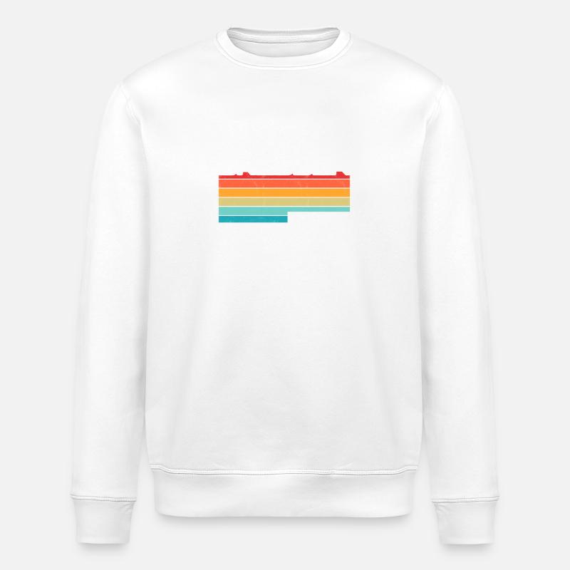 Dresdnerin Dresdner Dresden - Stanley/Stella ROLLER Unisex Organic Sweatshirt - white