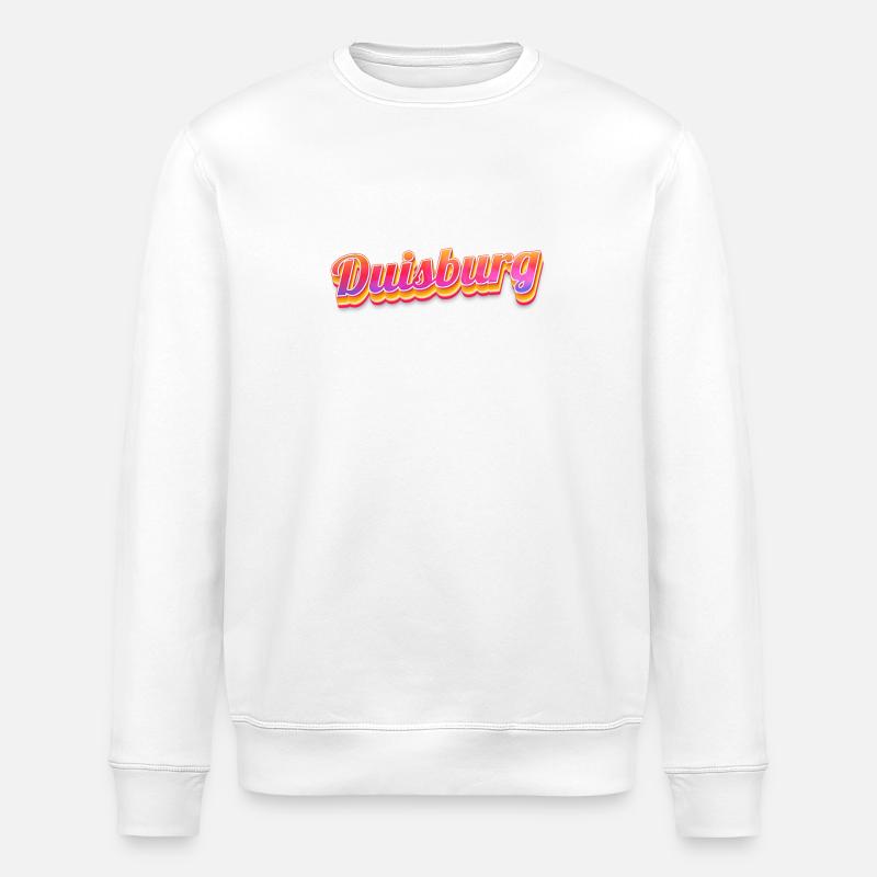 Duisburgerin Duisburger Duisburg - Sweat bio ROLLER Stanley/Stella Unisexe - blanc