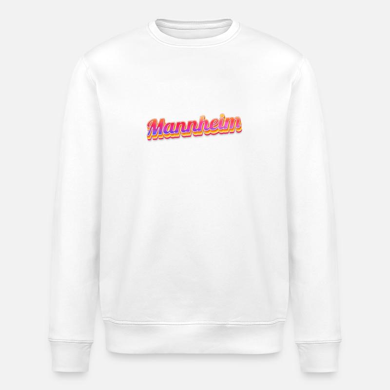 Mannheimerin Mannheimer Mannheim - Stanley/Stella Unisex Bio-Sweatshirt ROLLER - Weiß
