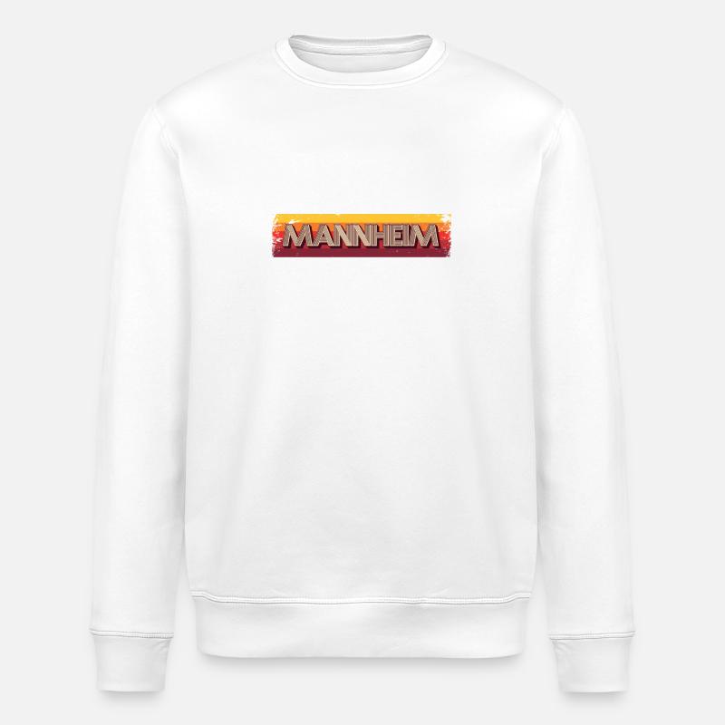 Mannheimerin Mannheimer Mannheim - Sweat bio ROLLER Stanley/Stella Unisexe - blanc