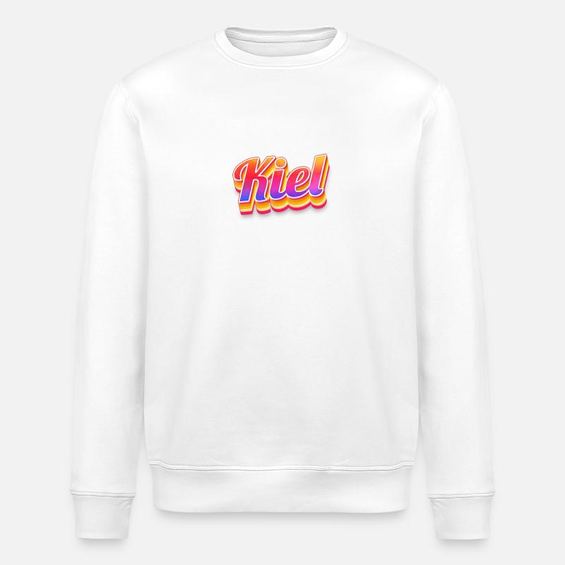 Kielerin Kieler Kiel - Stanley/Stella Unisex Bio-Sweatshirt ROLLER - Weiß