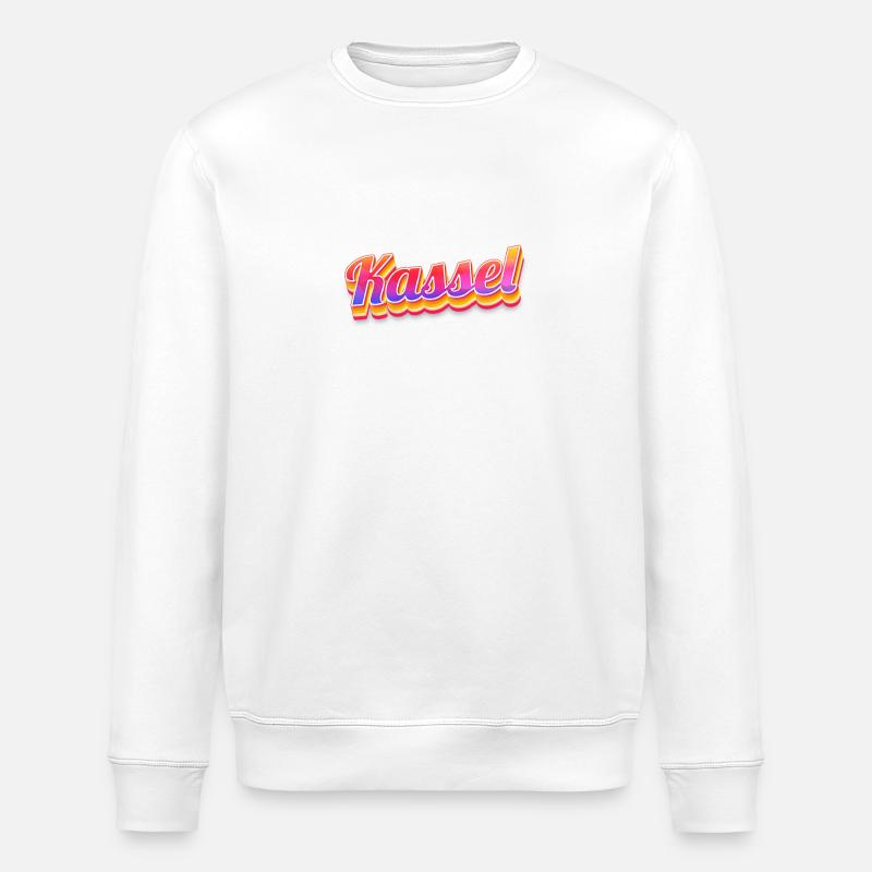 Kasselerin Kasseler Kassel - Stanley/Stella Unisex Bio-Sweatshirt ROLLER - Weiß