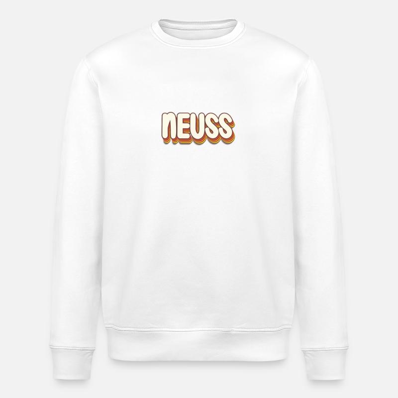 Neusserin Neusser Neuss - Sweat bio ROLLER Stanley/Stella Unisexe - blanc