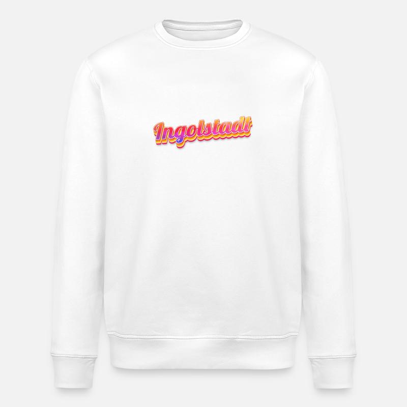 Ingolstädterin Ingolstädter Ingolstadt - Stanley/Stella Unisex Bio-Sweatshirt ROLLER - Weiß