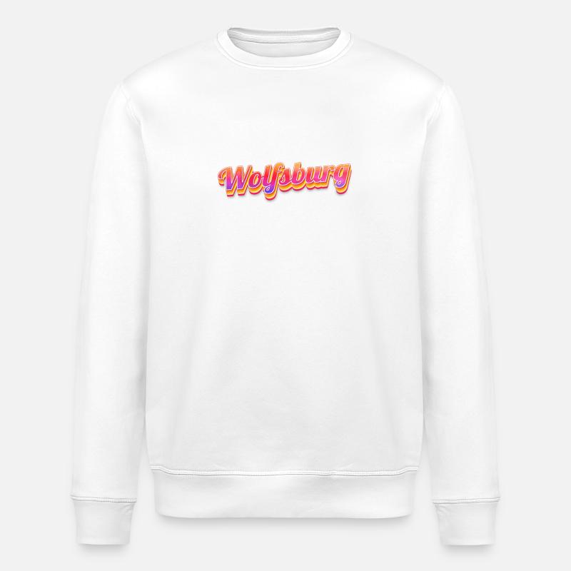 Wolfsburgerin Wolfsburger Wolfsburg - Stanley/Stella Unisex Bio-Sweatshirt ROLLER - Weiß