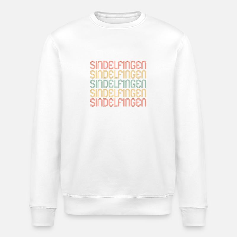 Sindelfingenerin Sindelfingener Sindelfingen - Stanley/Stella ROLLER Unisex Organic Sweatshirt - white
