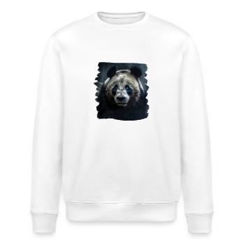 Pandas réaliste Panda Panda géant - Sweat bio ROLLER Stanley/Stella Unisexe - blanc - Devant - Nik (191cm)