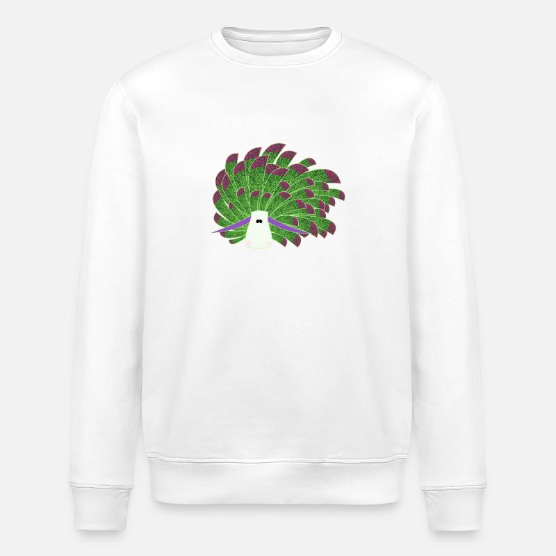 Nudibranches nudibranches - Sweat bio ROLLER Stanley/Stella Unisexe - blanc