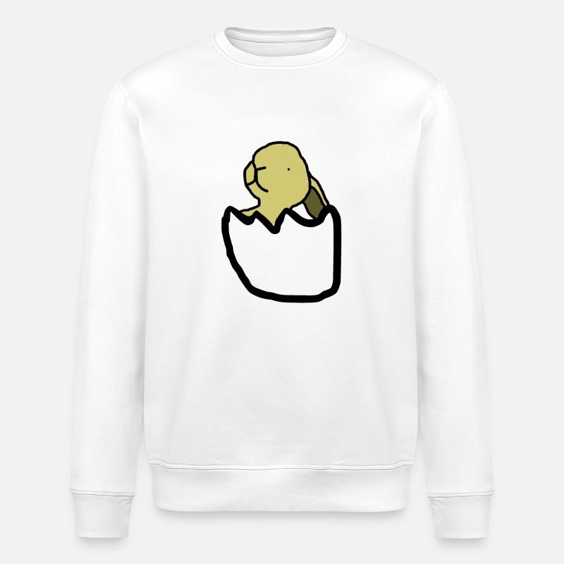 Rabbit Rabbit - Stanley/Stella ROLLER Unisex Organic Sweatshirt - white