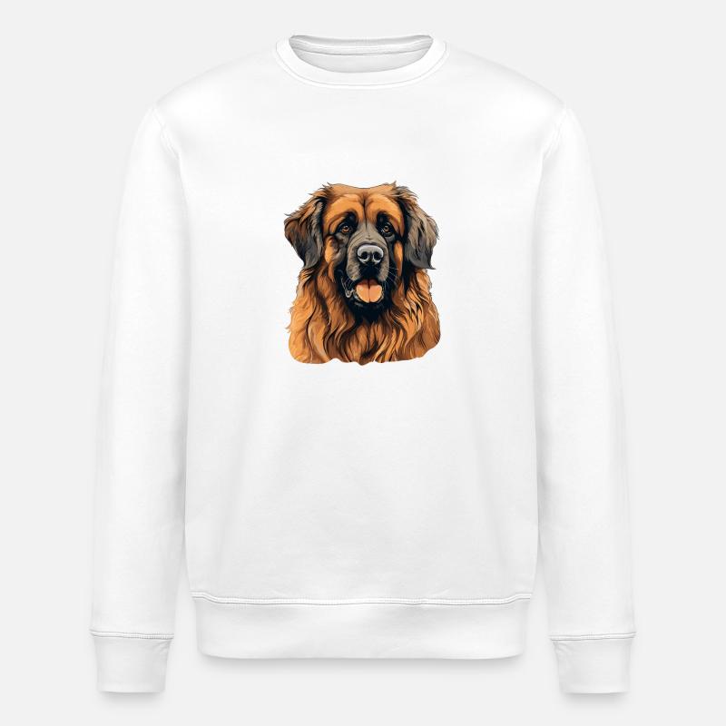Leonberger - Stanley/Stella Unisex Bio-Sweatshirt ROLLER - Weiß