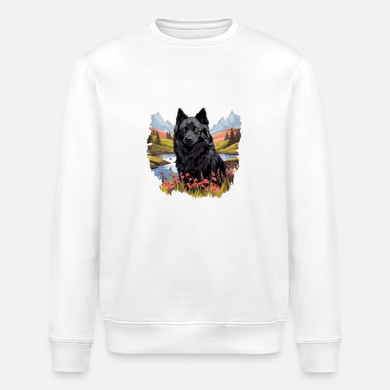 Schipperke - Sweat bio ROLLER Stanley/Stella Unisexe - blanc