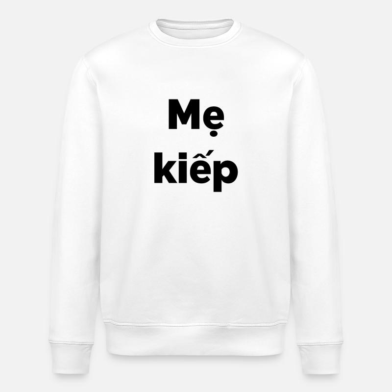 Vietnamesisch - Stanley/Stella Unisex Bio-Sweatshirt ROLLER - Weiß