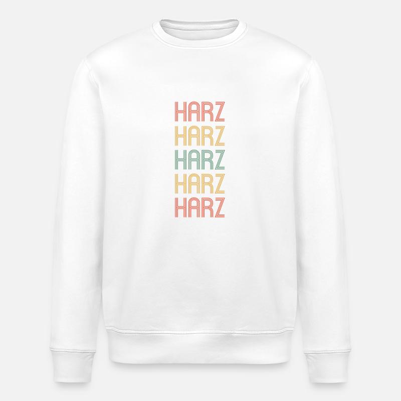 Harz - Stanley/Stella Unisex Bio-Sweatshirt ROLLER - Weiß