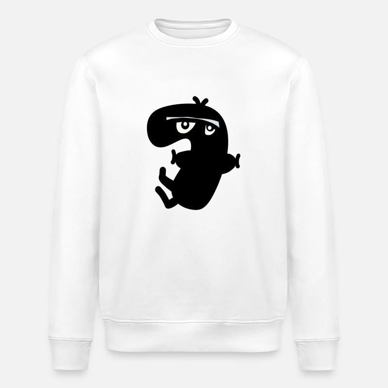 Seven - Stanley/Stella ROLLER Unisex Organic Sweatshirt - white