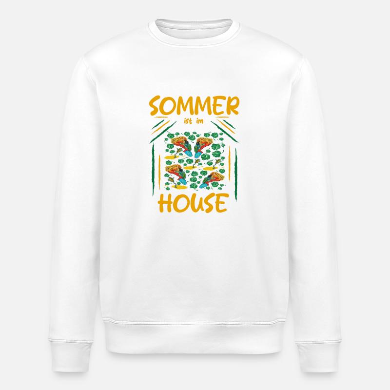 Été - Sweat bio ROLLER Stanley/Stella Unisexe - blanc