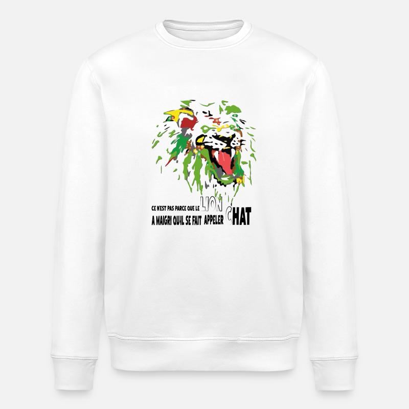 DIE Legende der Löwen - Stanley/Stella Unisex Bio-Sweatshirt ROLLER - Weiß