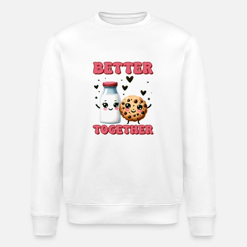 Ensemble, c’est mieux - Sweat bio ROLLER Stanley/Stella Unisexe - blanc