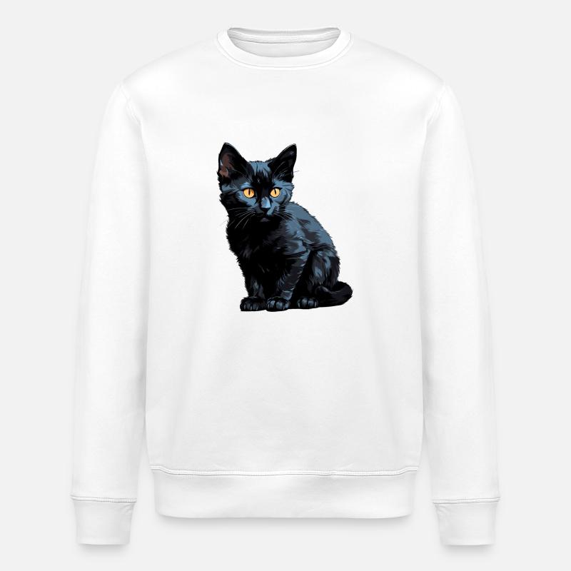 Chat de Bombay Bombay Katze - Sweat bio ROLLER Stanley/Stella Unisexe - blanc