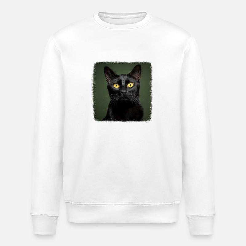 Chat de Bombay Bombay Katze - Sweat bio ROLLER Stanley/Stella Unisexe - blanc