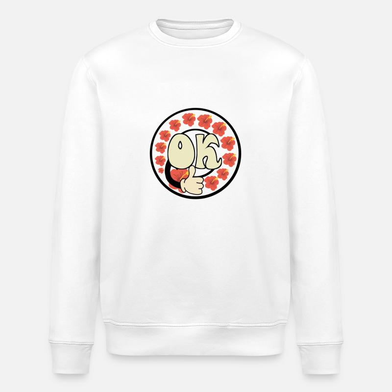 D’ACCORD - Sweat bio ROLLER Stanley/Stella Unisexe - blanc