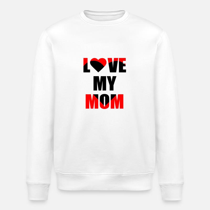 Amour ma maman - Sweat bio ROLLER Stanley/Stella Unisexe - blanc