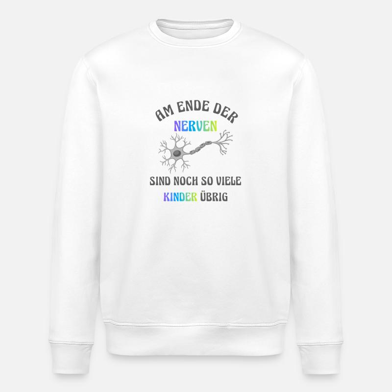 À bout de nerfs - Sweat bio ROLLER Stanley/Stella Unisexe - blanc