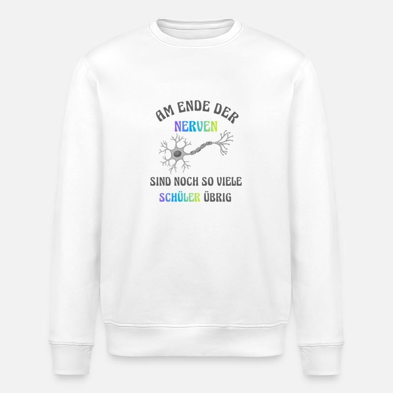 À bout de nerfs - Sweat bio ROLLER Stanley/Stella Unisexe - blanc