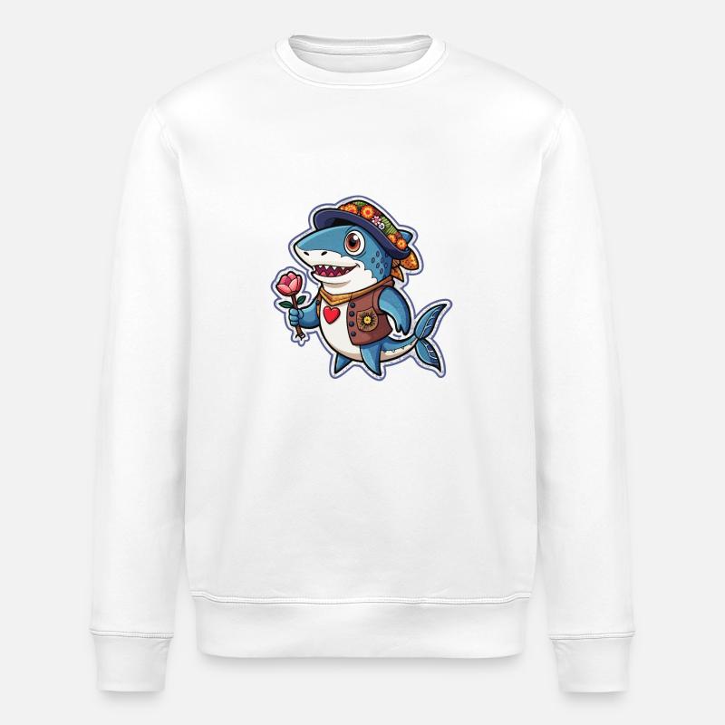 HAIE - Stanley/Stella Unisex Bio-Sweatshirt ROLLER - Weiß