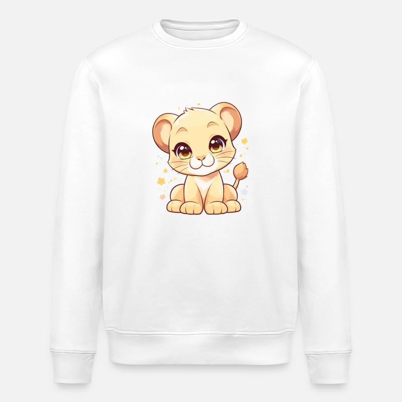 Lionne Lionnes Lionne - Sweat bio ROLLER Stanley/Stella Unisexe - blanc