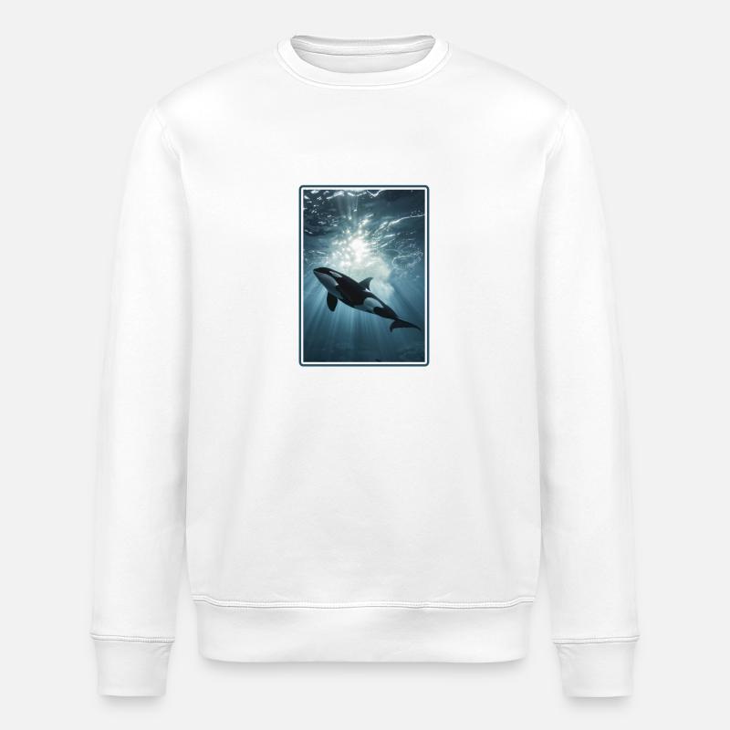 Orques Orques - Sweat bio ROLLER Stanley/Stella Unisexe - blanc