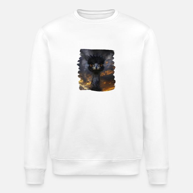 Emus Emu - Sweat bio ROLLER Stanley/Stella Unisexe - blanc