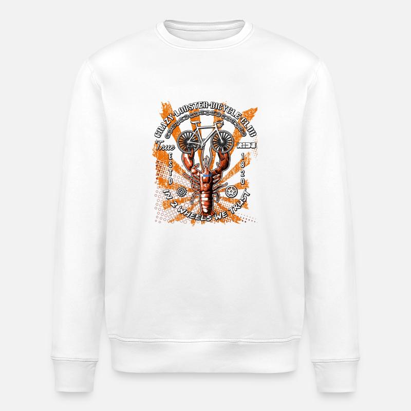 Fahrrad Klub - Stanley/Stella Unisex Bio-Sweatshirt ROLLER - Weiß