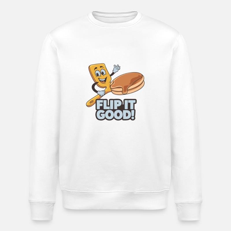 SPATULES - Sweat bio ROLLER Stanley/Stella Unisexe - blanc