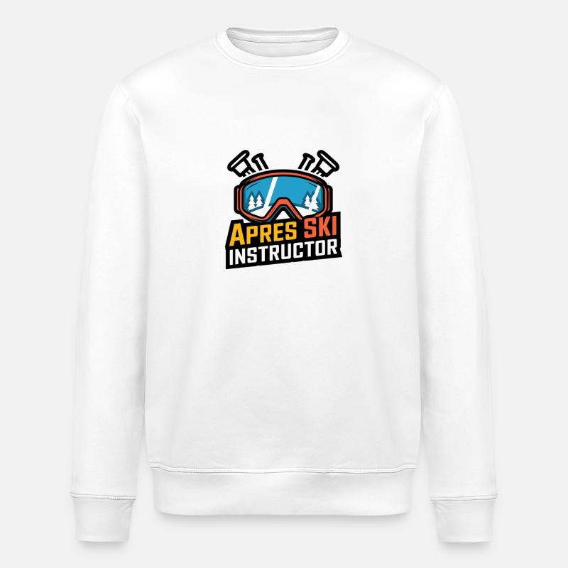 Apres Ski Instructor - Stanley/Stella Unisex Bio-Sweatshirt ROLLER - Weiß